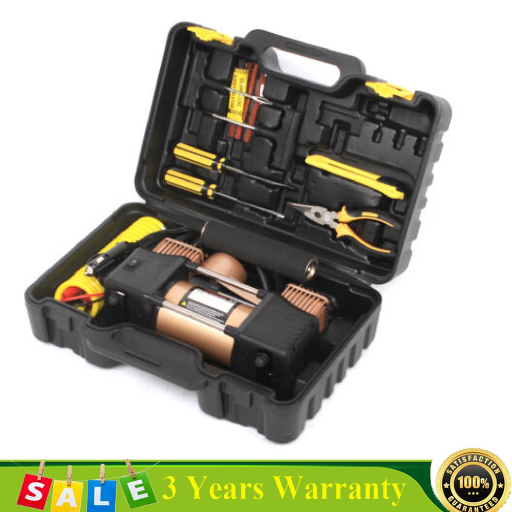 Heavy Duty Portable Air Compressor Car Tire Inflator Pump Auto Truck 150PSI 12V