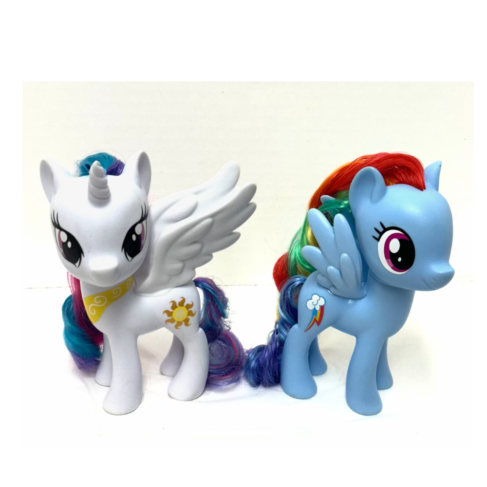 My Little Pony Pegasus Unicorn & Rainbow Dash - Collectible Action Toy Figures