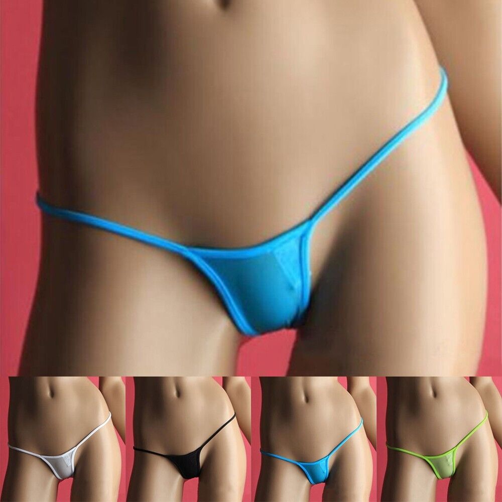 Womens Sexy-Thong Micro-Lingerie Panty Mini G-String Underwear Panties Briefs