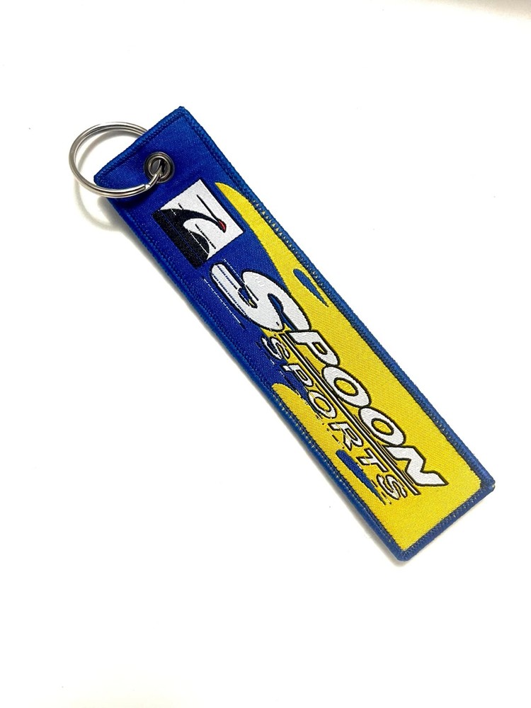 Spoon Sports key tags with rings