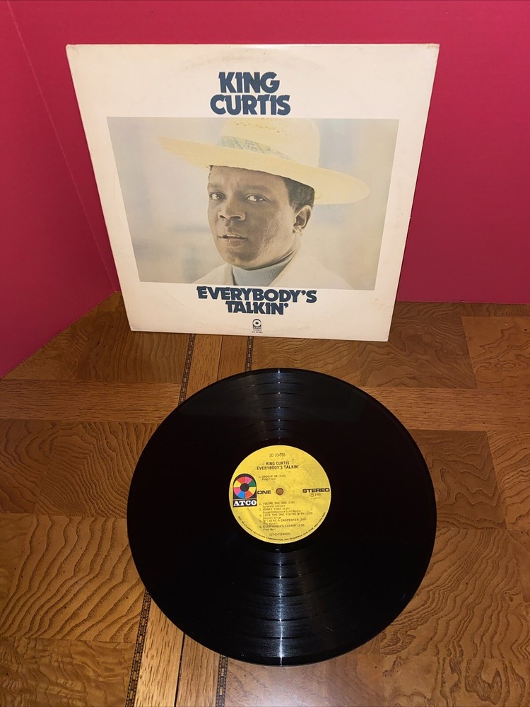 KING CURTIS-Everybody's Talkin'-Soul Funk Blues Jazz Album-ATCO #SD 33-385