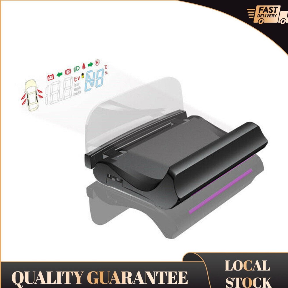 12V HUD Head-Up Display with OBD2 GPS Speedometer for Tesla Model 3