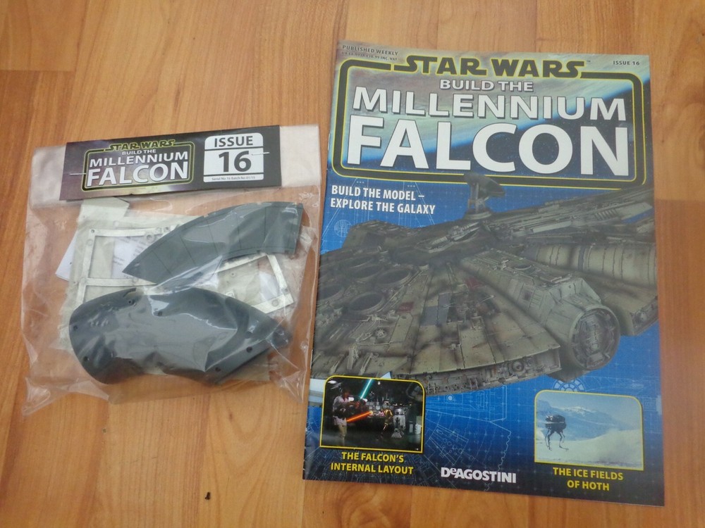 1/1 SCALE DEAGOSTINI BUILD THE MILLENNIUM FALCON STAR WARS ISSUE 16 INC PARTS