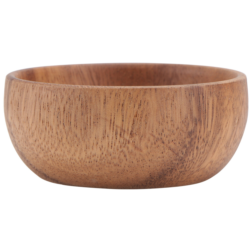 Wooden Serving Bowl for Soup Salad or Food Large Household Tray