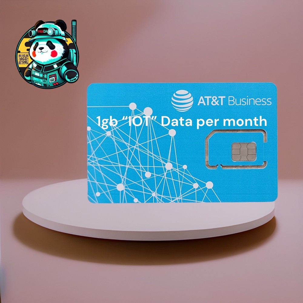 AT&T Business IoT Data Plan - 1GB/Month for 360 Days - USA Canada Mexico-image