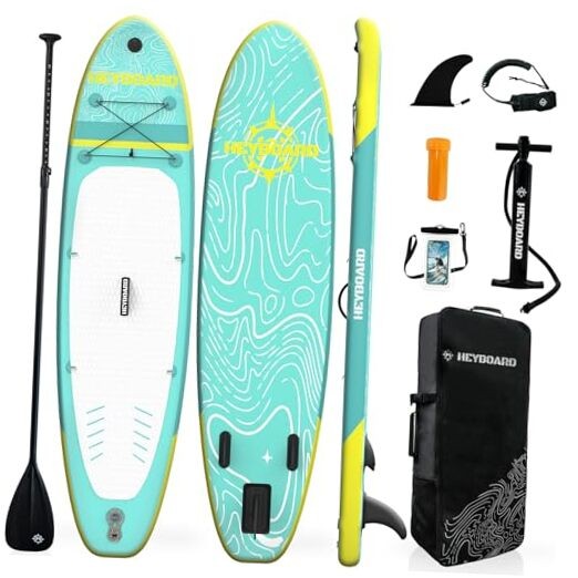 10'6 Inflatable Stand Up Paddle Board 32×6 Lightweight SUP for All Skill Levels