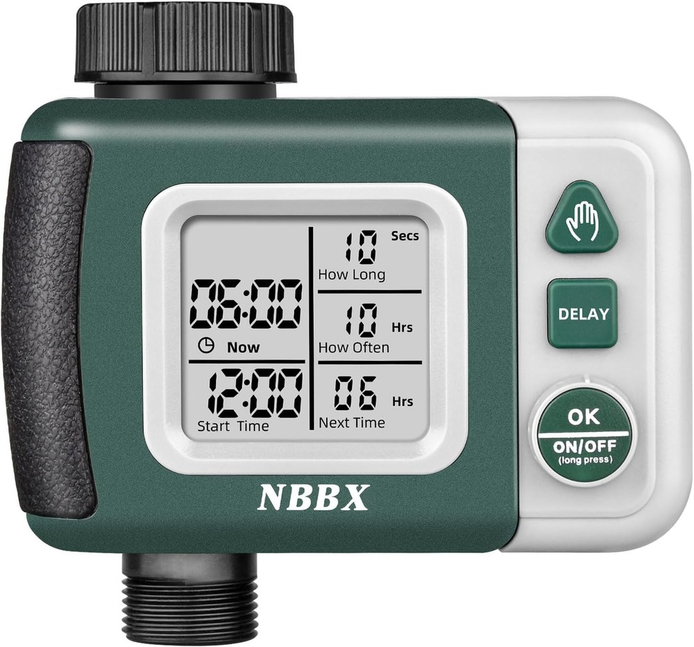 Smart Outdoor Garden Hose Sprinkler Timer with Programmable Irrigation