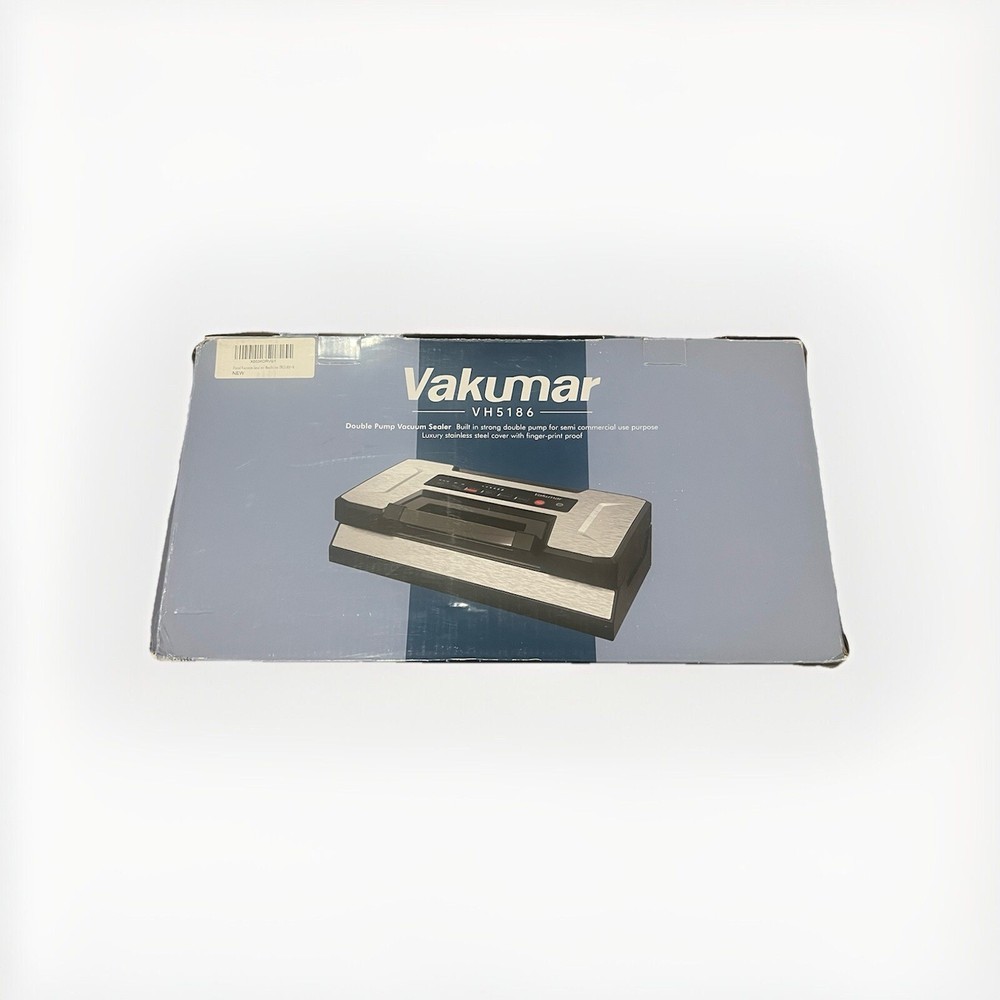 Vakumar VH5186 Double Seal Vacuum Sealer for Food Preservation