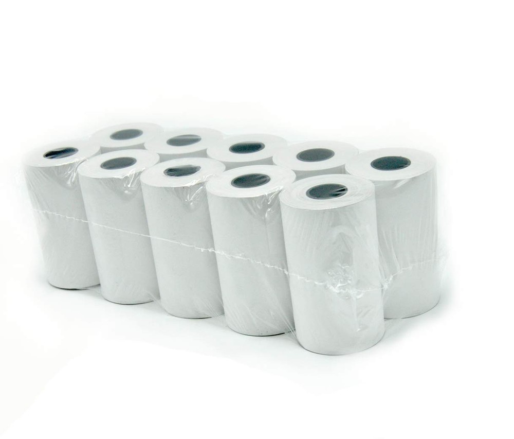 Thermal Paper Roll 2 1/4 x 50 Feet for Verifone Vx520 Ingenico ICT220 ICT250 FD400
