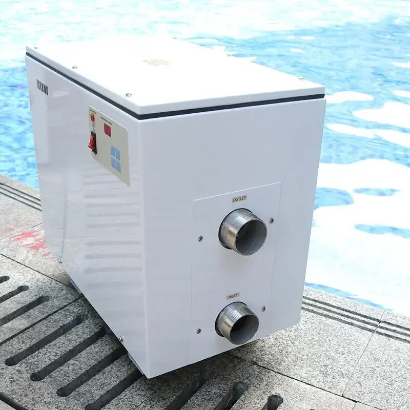 220V/380V Digital Thermostat Electric Pool Heater for Spas & Swimming Pools-image