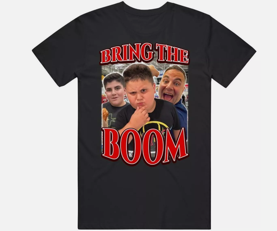 Bring The Boom Costco Guys Rizzler Funny Tshirt Meme Joke Unisex Shirt, Black