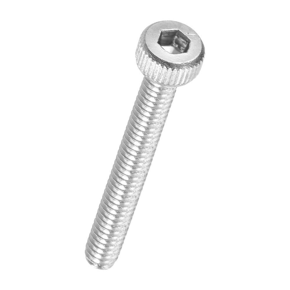 50pcs Socket Head Cap Screws - [M2-0.4 x 16mm] 304 Stainless Steel, Silver