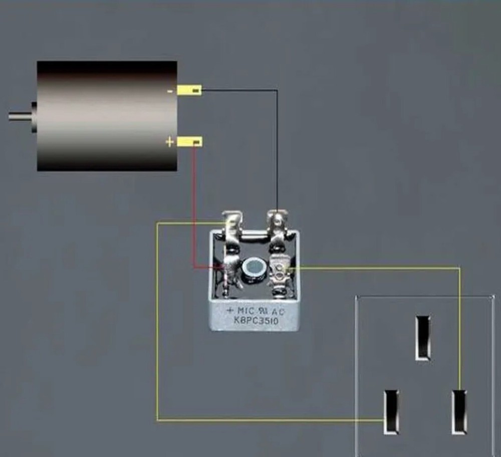 220V High-Speed Silent Permanent Magnet DC Small Motor with Speed Control