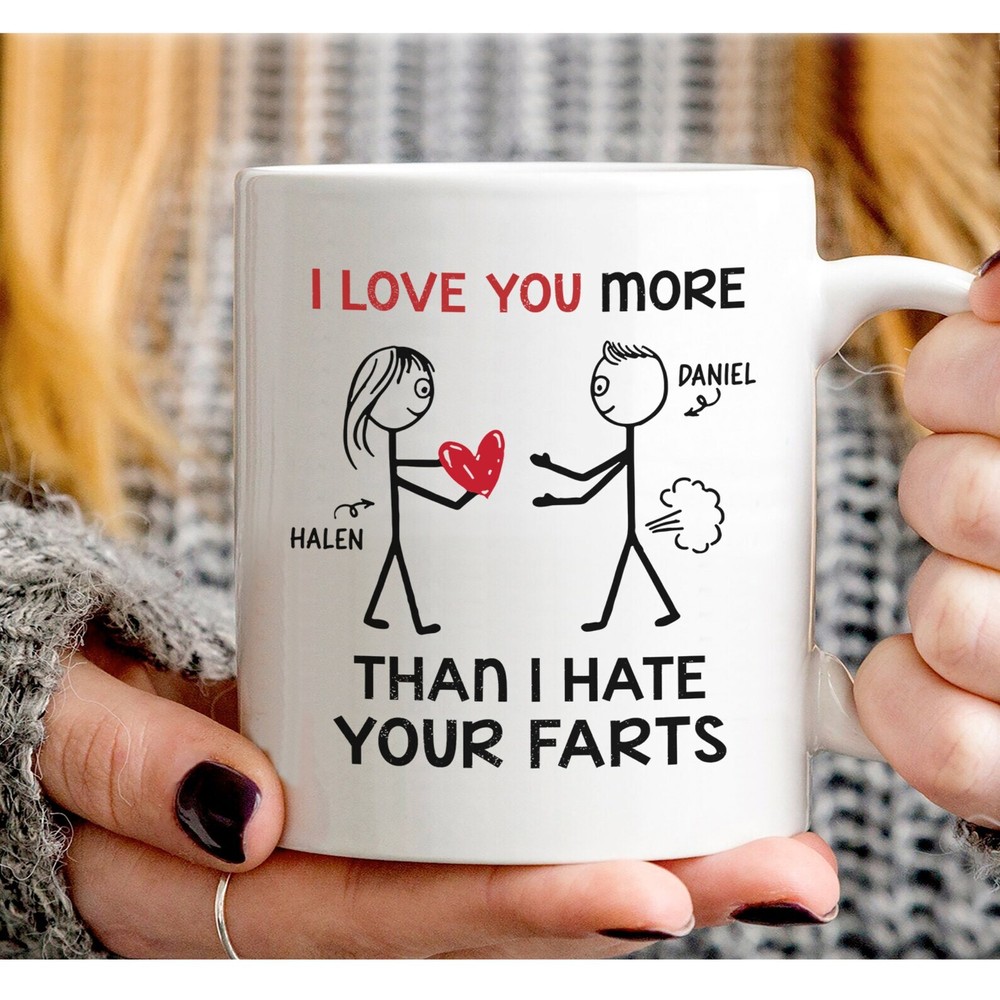 Personalized Valentine's Day Gift For Her - Love You More Than I Hate Your Annoying Habits  