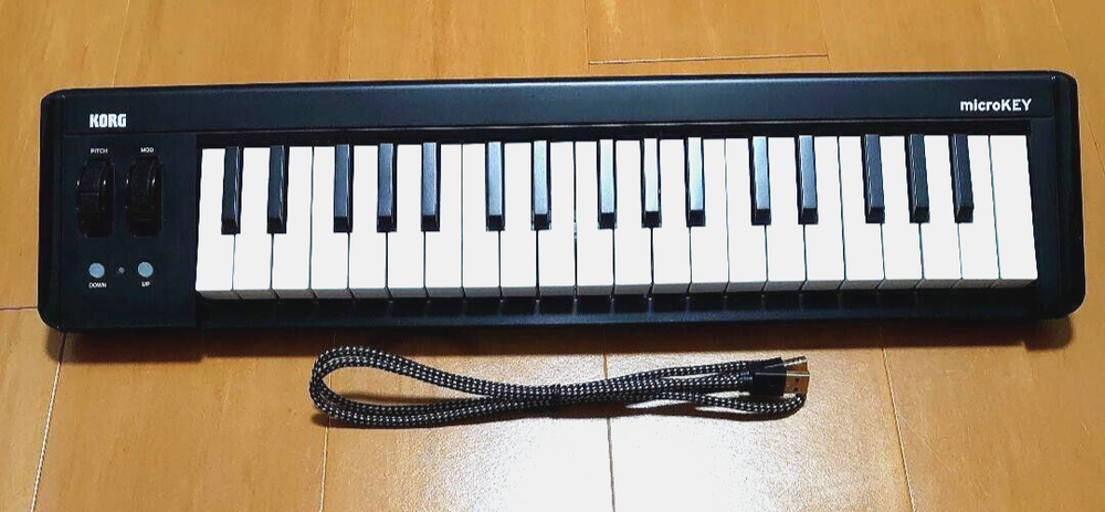 KORG microKEY2-37 Compact MIDI Keyboard with USB Cable Included