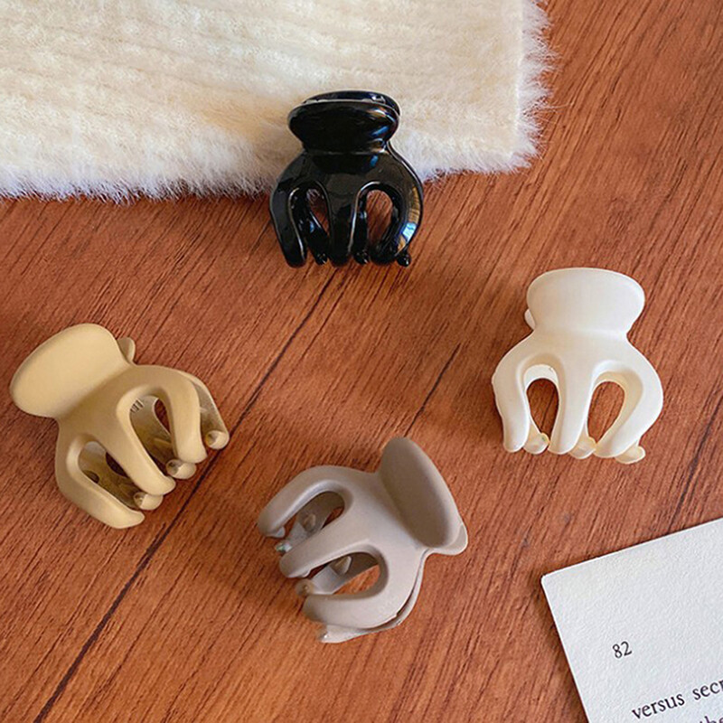 Korean Fashion Black Ponytail Fixed Artifact Hair Claw Jewelry Hair Accessoria5