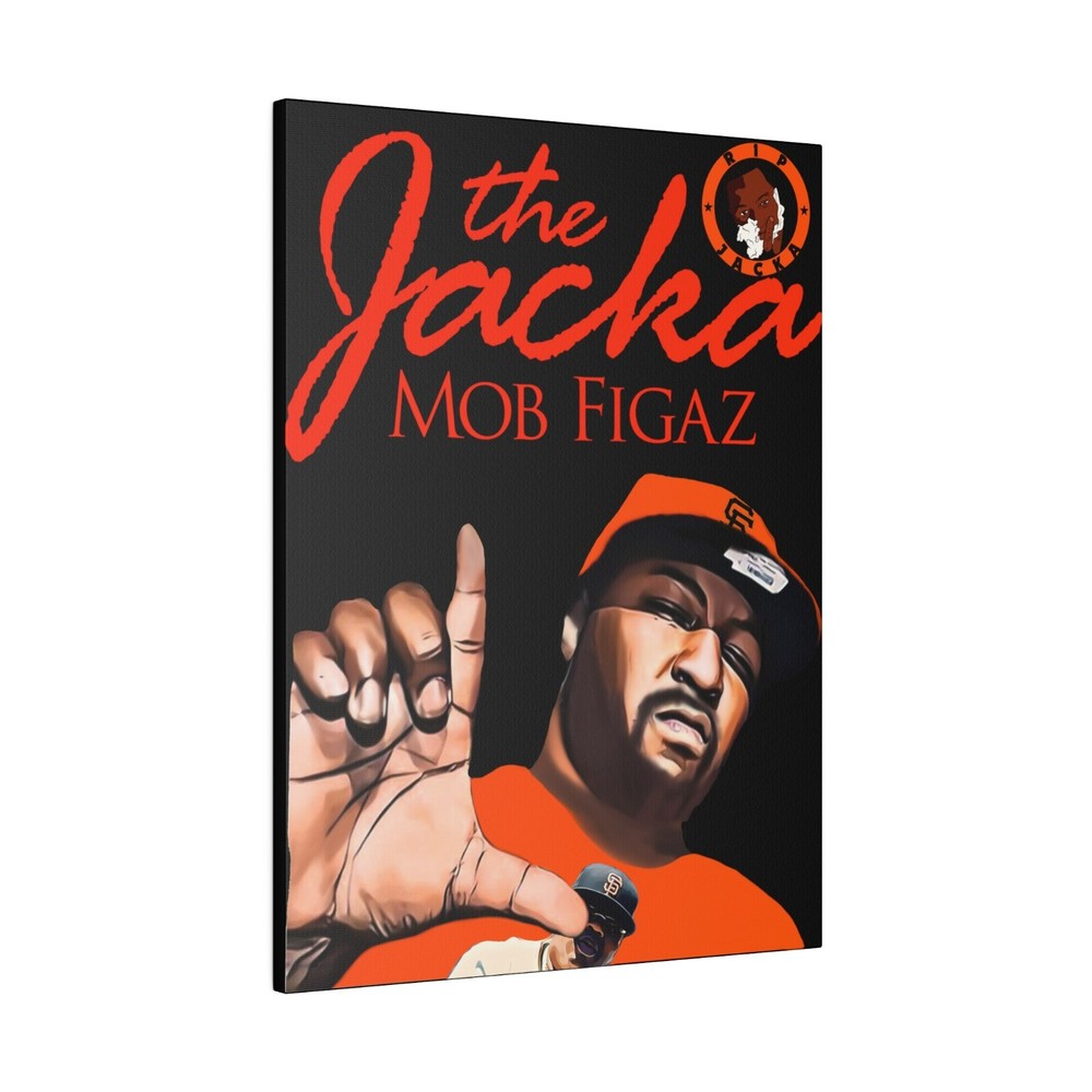 The Jacka Mac Dre rap rip  canvas wrap wall art 40