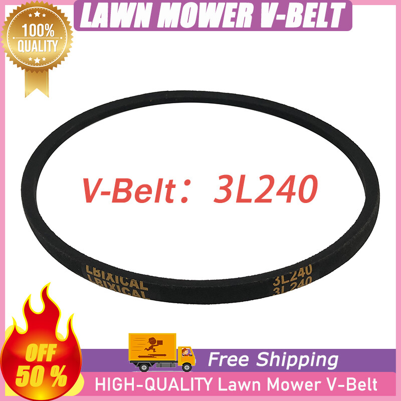 Quality Industrial & Lawn Mower 3L240 V-belt 3/8 x 24in Vbelt