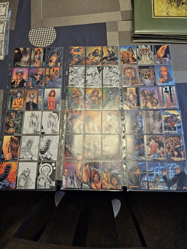 WITCHBLADE Connecting Set Trading Cards: 9 Cards with Exclusive Bundle