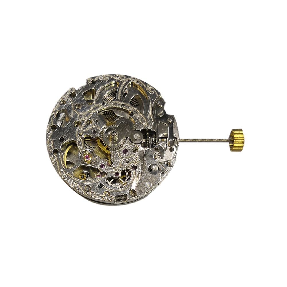 Hollow Skeleton Automatic Mechanical Watch Movement Replacement for Miyota 8205 3-Hand-image