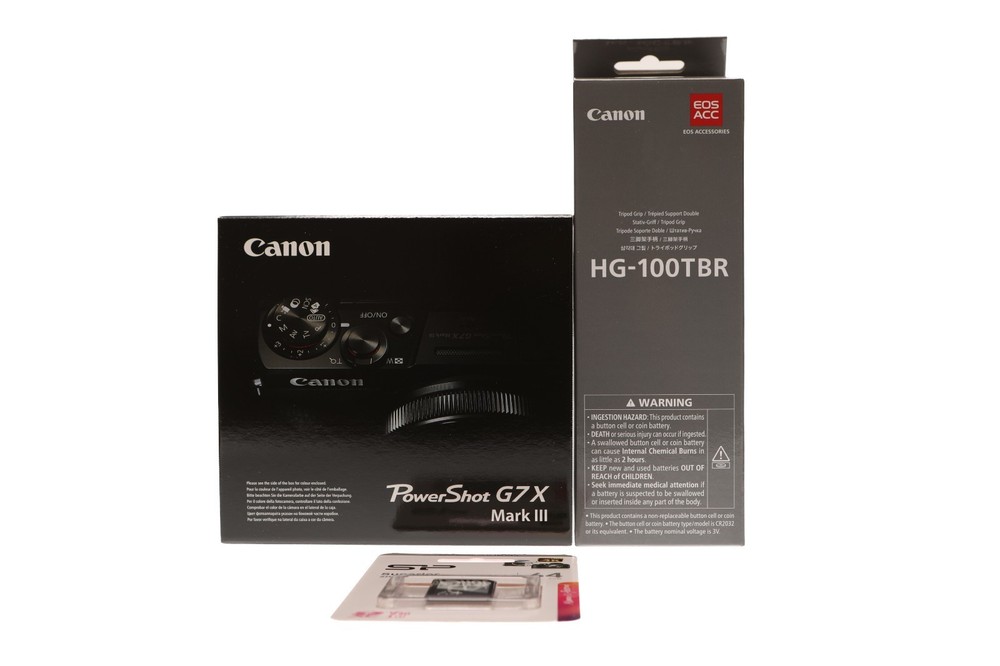 Canon G7 X Mark III Premium Vlogger Kit 4K WiFi -Black (Brand New, Never Opened)