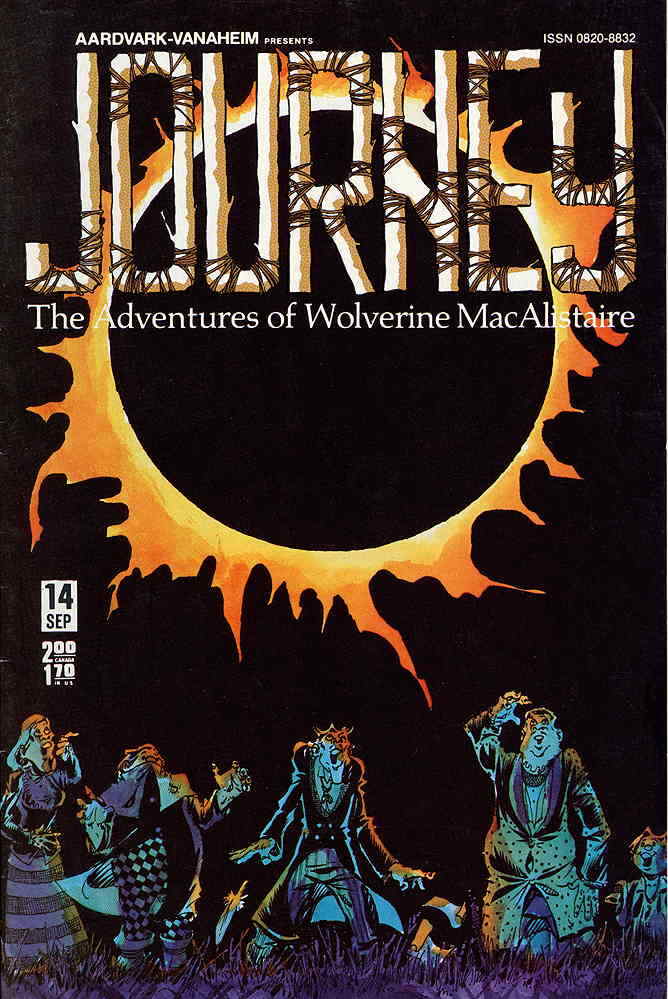 Journey #14 FN; Aardvark-Vanaheim | Early Sam Kieth Story (1984) - we combine sh