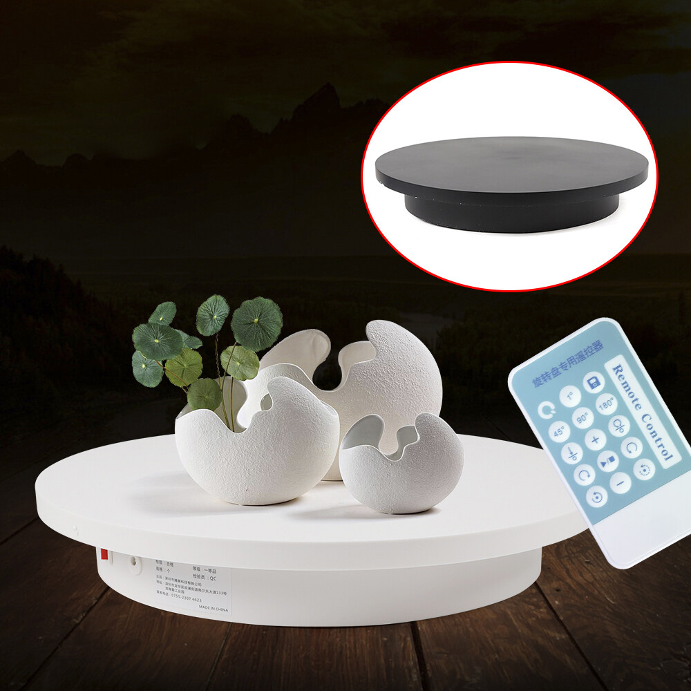 360° Electric Rotating Display Stand with Remote Control Turntable Platform