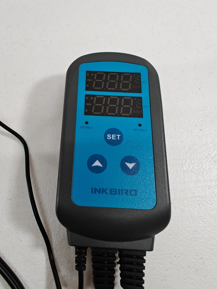 Inkbird IHC-200 Digital Dual Stage Temperature Humidity Control Thermostat