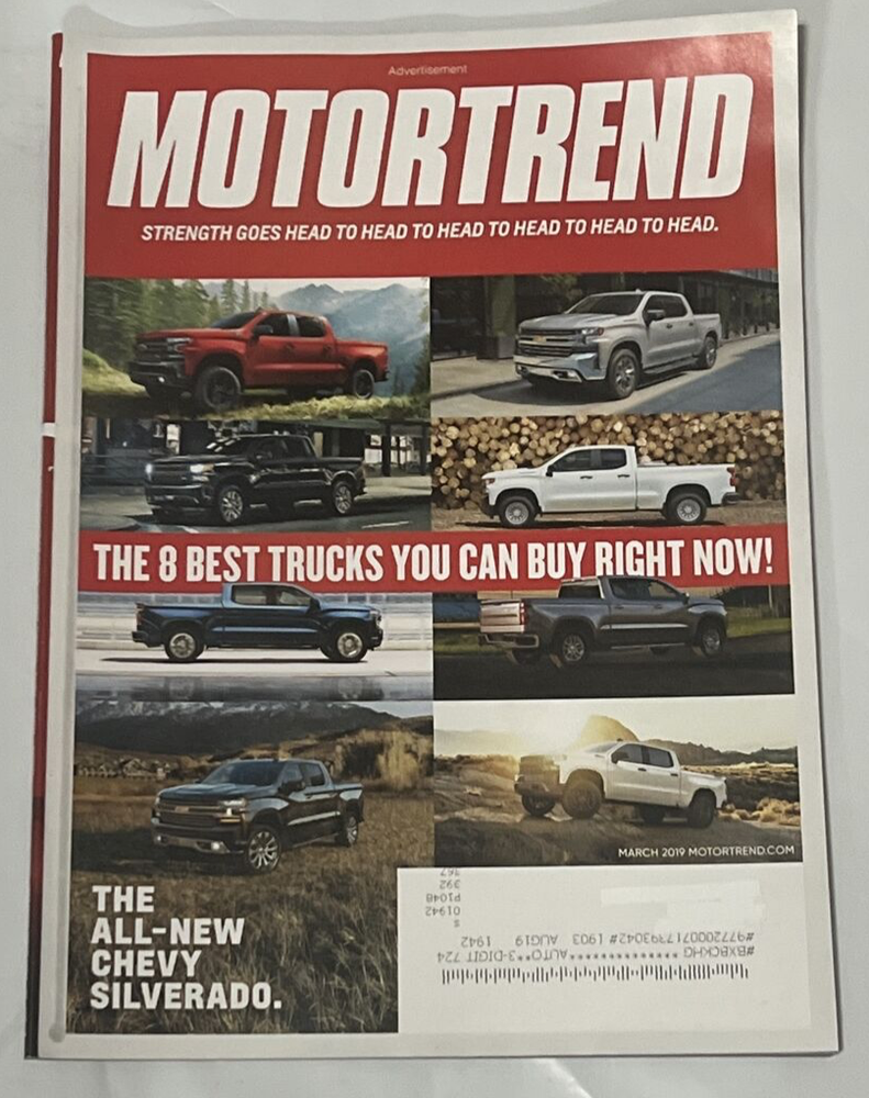 Motor Trend Magazine March 2019 8 Best Truck You Can Buy Now!, 2020 Supra-image