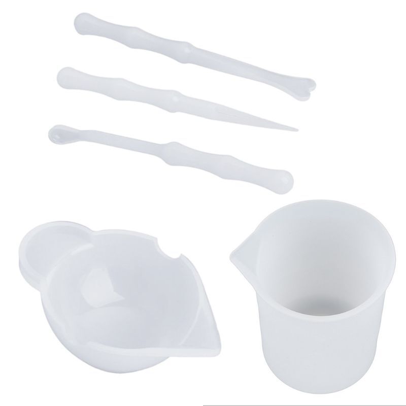 Silicone Measuring Cup for Epoxy Resin Mixing and Pouring