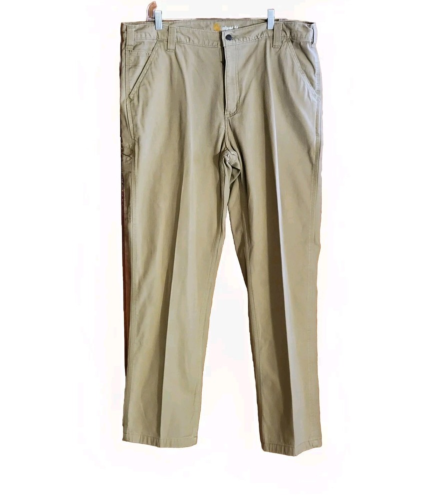 Carhartt 103342-253 Rugged Flex Lined Relaxed Fit Canvas Pants Men 38X32