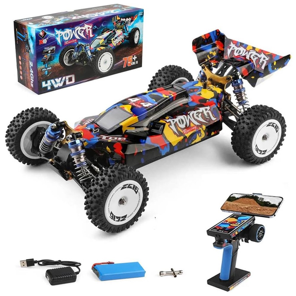 WLtoys RC Car 1/12 75KM/H RC Off-Road Car 4WD 2.4GHz Brushless RC Car RTR J1H6