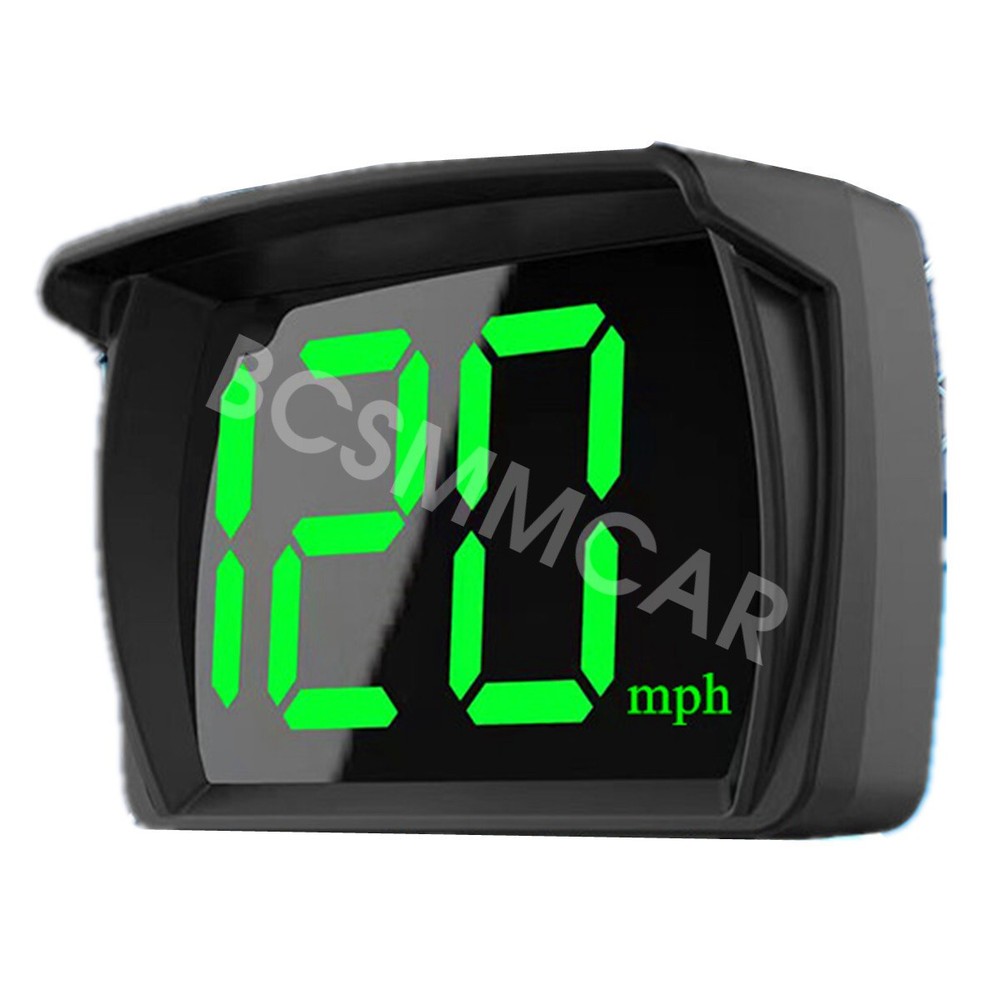 GPS Car HUD Speedometer Display with Digital MPH Speed Meter-image