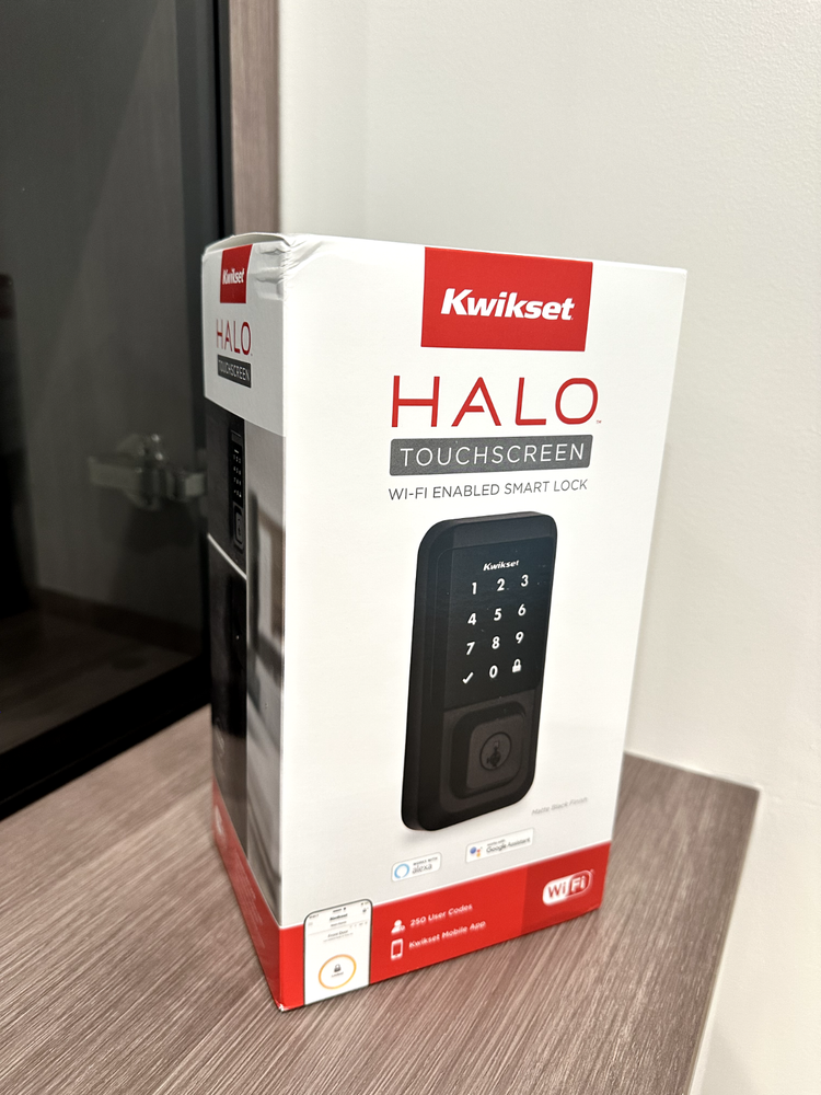 Kwikset Halo Wi-Fi Smart Lock Touchscreen Deadbolt Keyless Entry New in Box