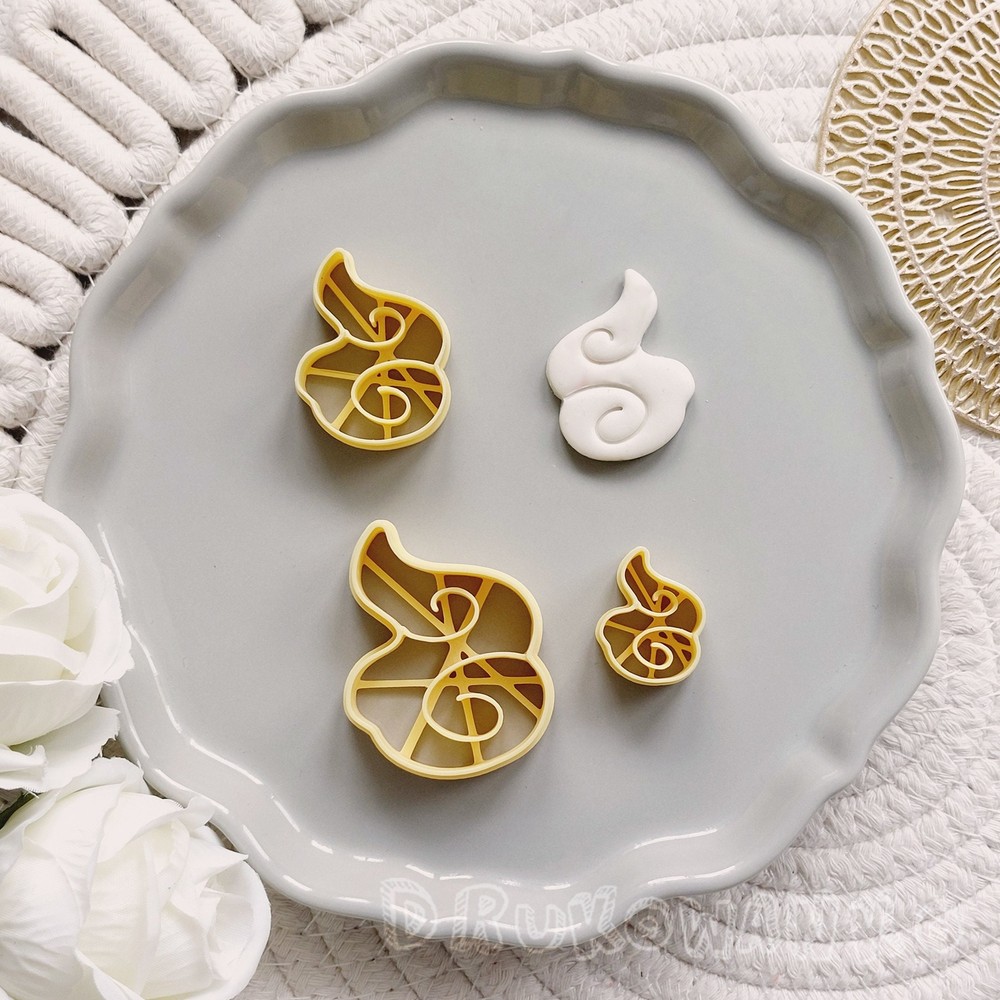 Cream Sour Cream Milk Food Eating Polymer Clay Cutter For Earring Jewelry