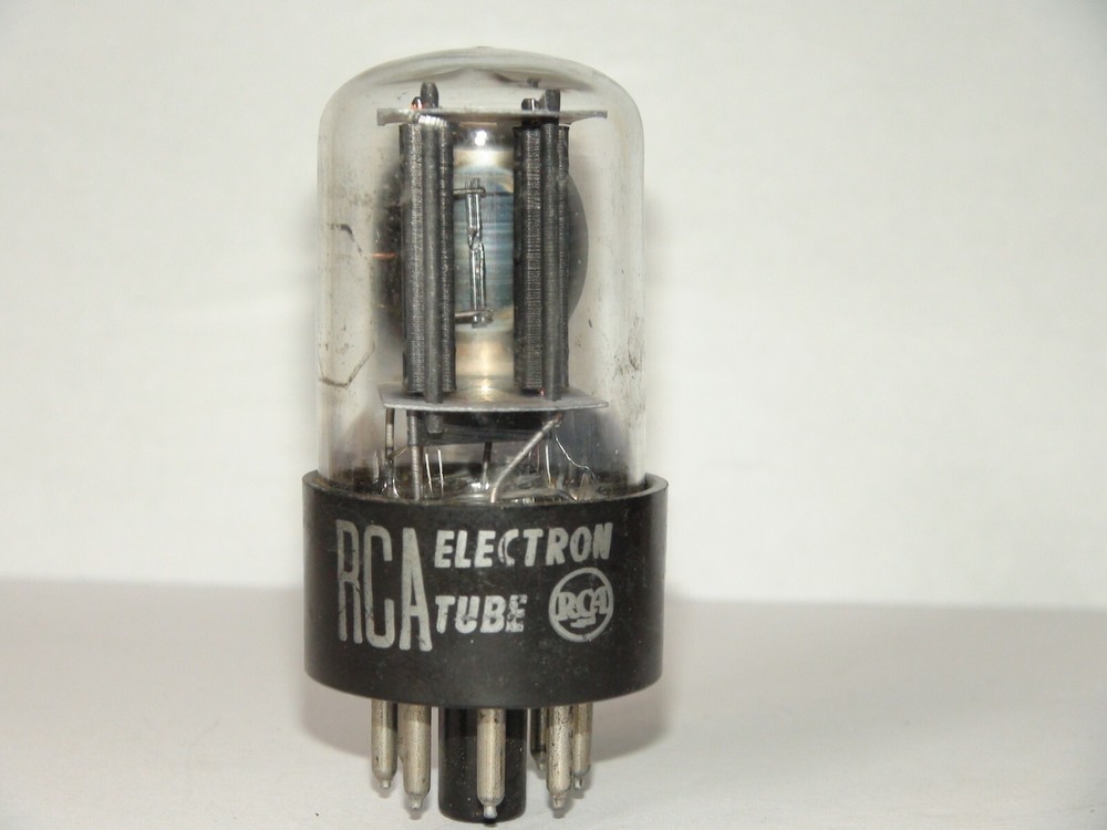 RCA 6SN7 GTB Black Plates Vacuum Tube