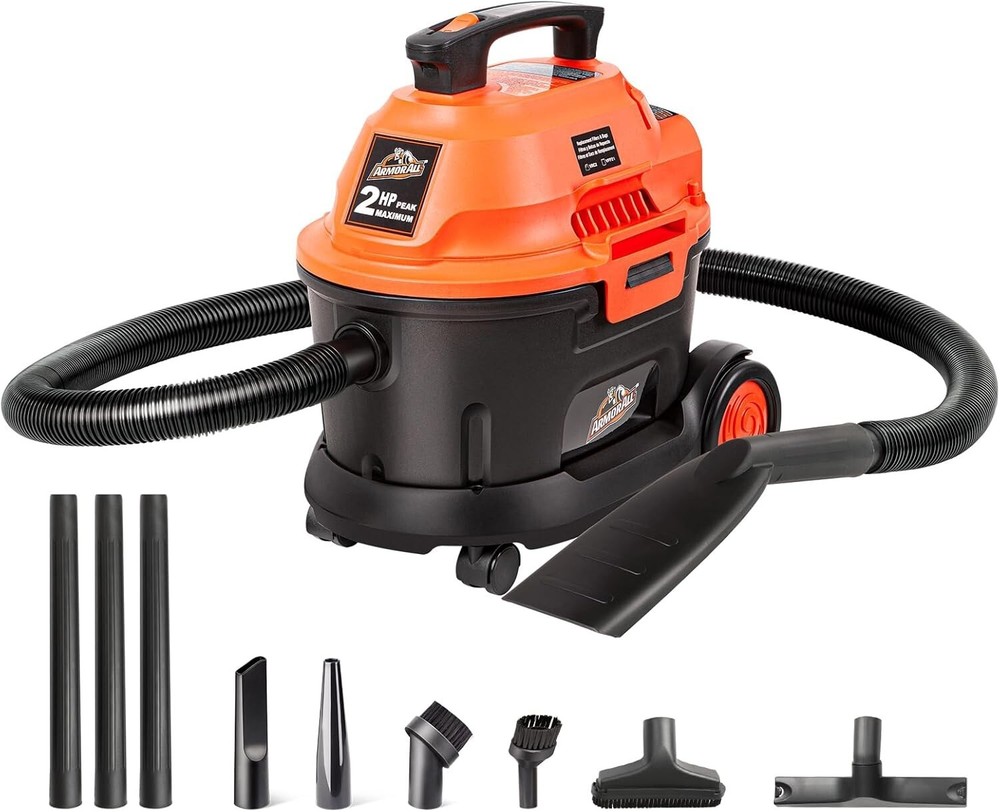 2.5-Gallon Multi-Purpose Utility Vacuum for Indoor and Outdoor Use