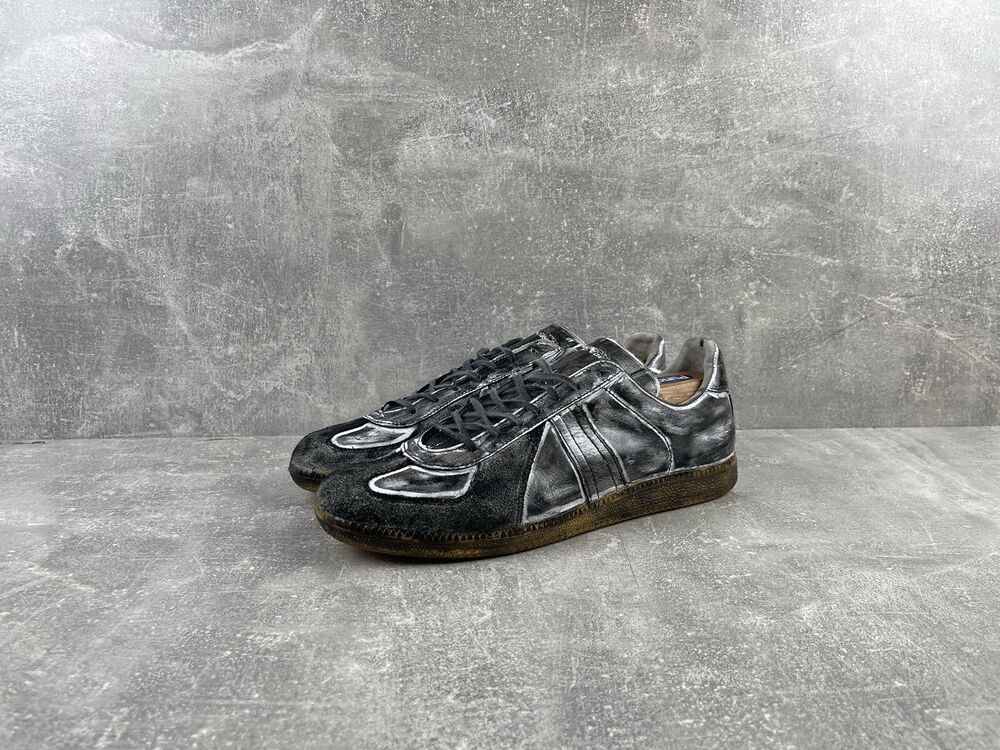 Margiela Avant Garde Opium Custom BW Sport Sneakers Shoes Sz 12 Made In Germany