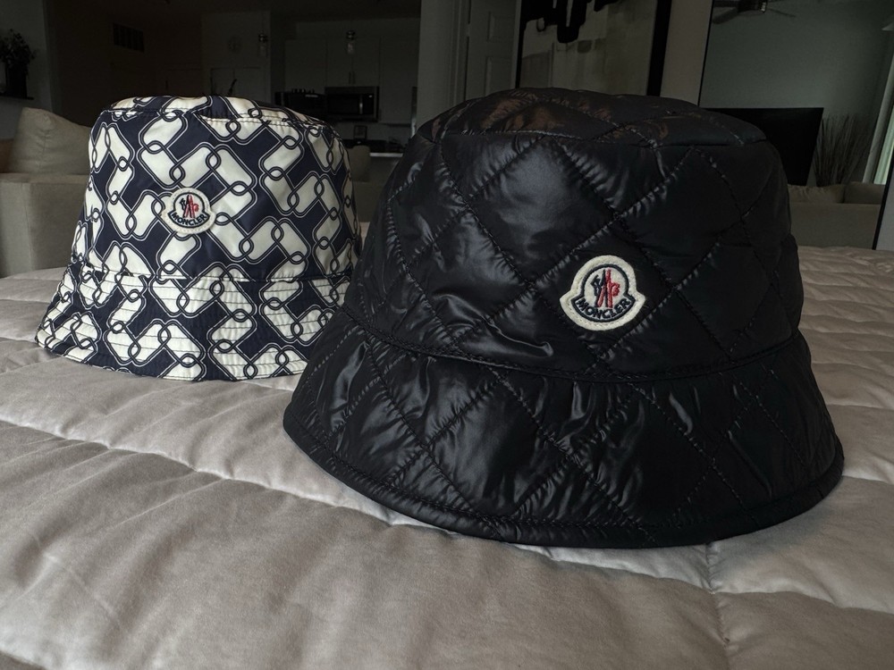 Moncler Unisex Bucket Hats / Size Med