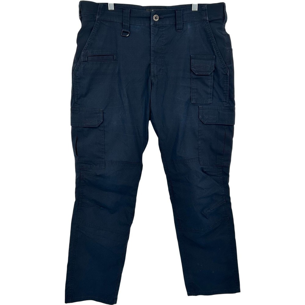 VTG y2k men's navy blue 5.11 tactical cargo carpenter utility denim work pants