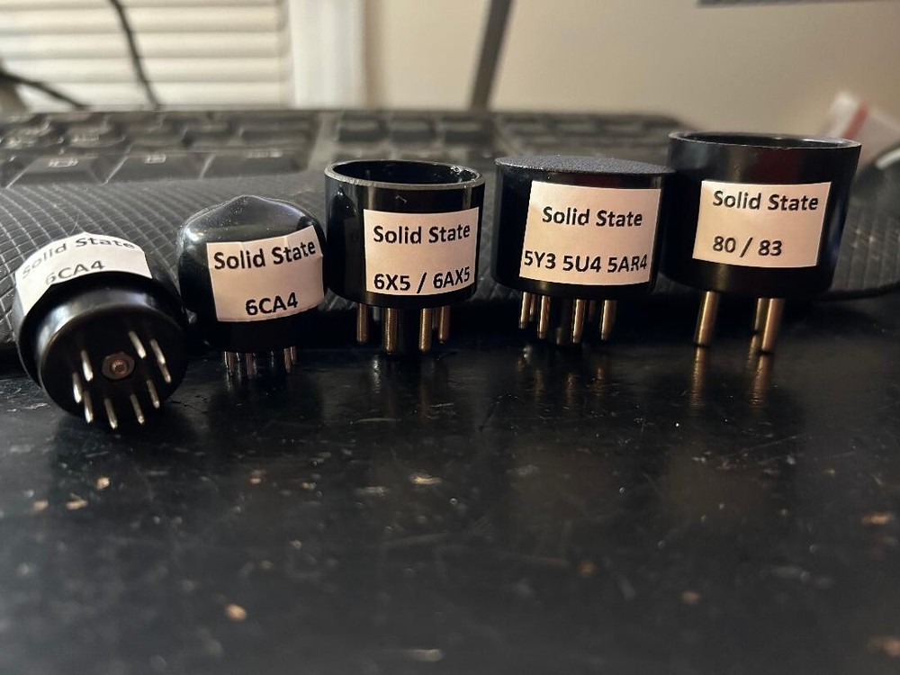 Solid State plug in replacements for vacuum tube type 80 / 83 rectifiers $5 each