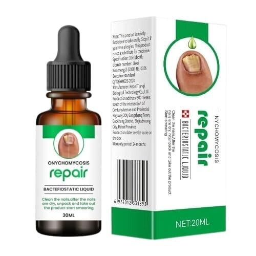Nail serum for nail repair fungal infection anti-infective removal 100% Natural