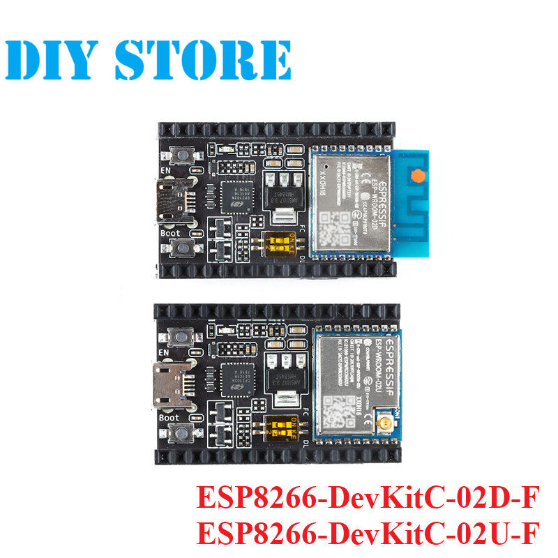 ESP8266-DevKitC развития доска ESP-WROOM-02U ESP-WROOM-02D беспроводной модуль