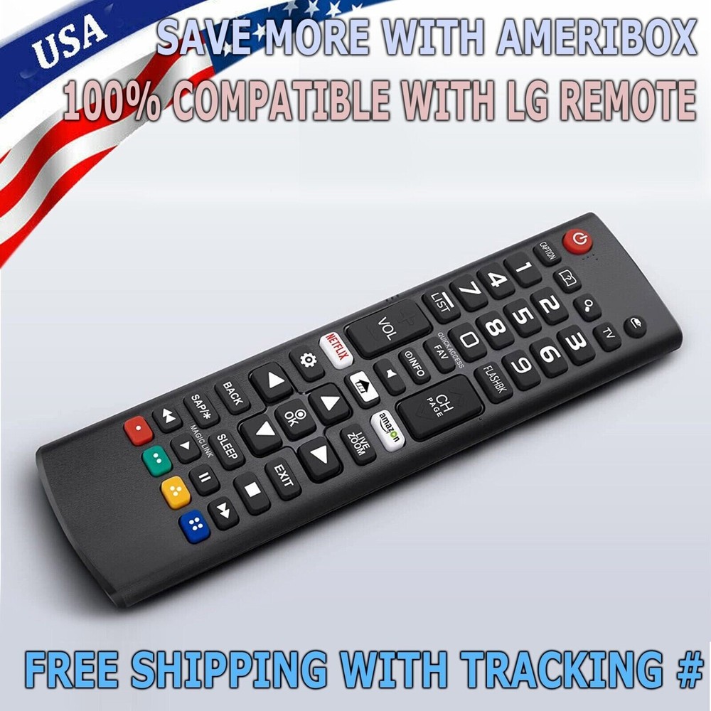 New AKB75675304 Replace Remote Control for LG Smart TV 50UN7000PUC 65UN7000PUD