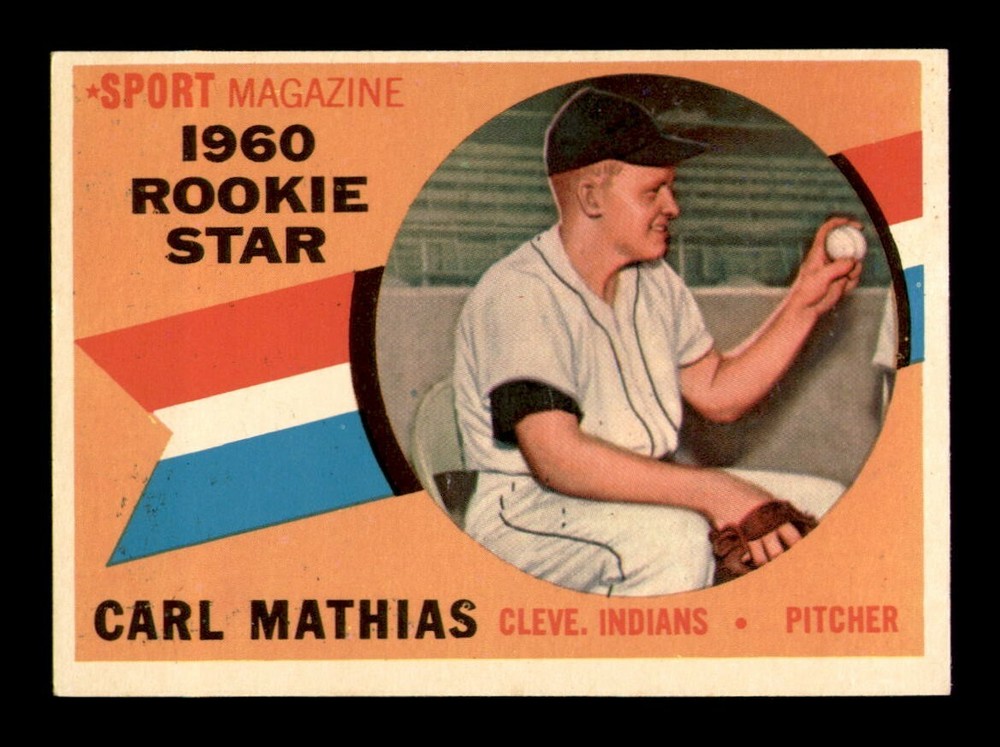 1960 Topps #139 Carl Mathias NM Baseball Card OBGcards Vintage Set Break