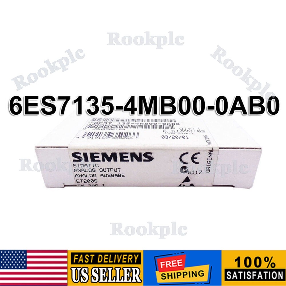New Siemens ELECTRONIC MODULE FOR ET 200S 6ES7135-4MB00-0AB0 6ES7 135-4MB00-0AB0