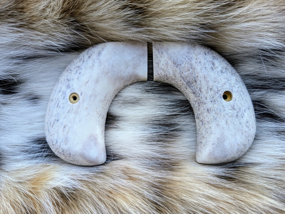 Ruger Birdshead Grips Wrangler Vaquero Elk Antler Stag Custom Handmade in USA