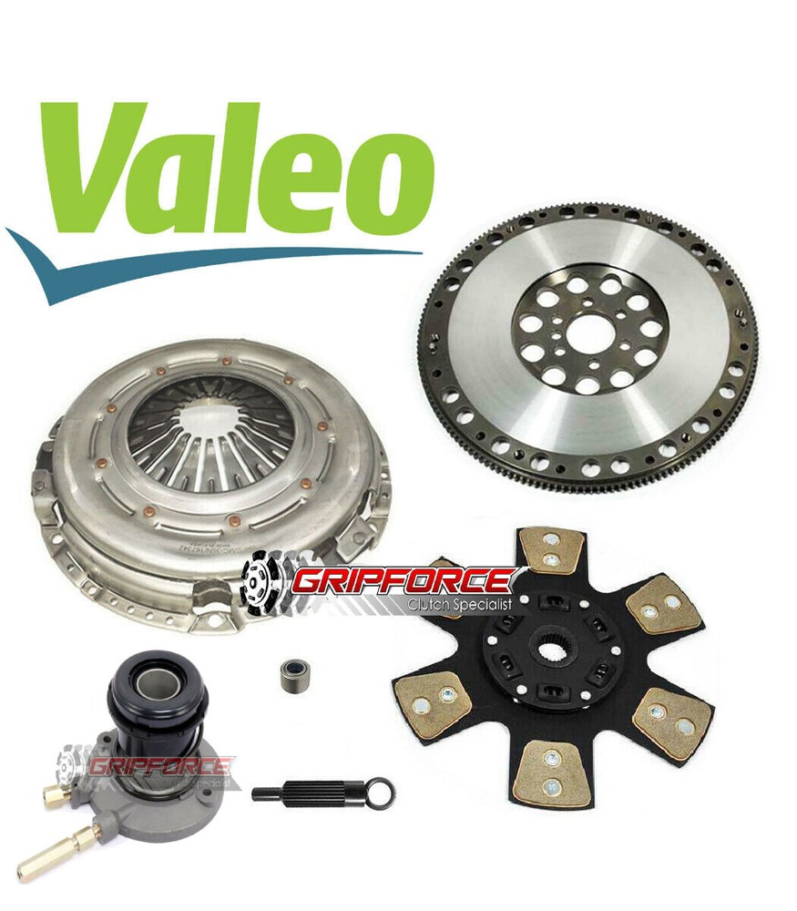 VALEO-FX STG 3 CLUTCH KIT  +SLAVE + CHROMOLY FLYWHEEL for 05-06 GTO 6.0L