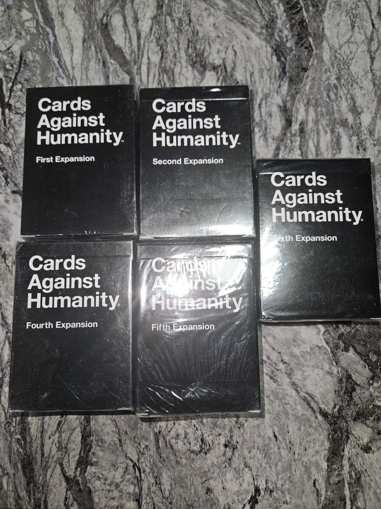NEW Cards Against Humanity 1st 2nd 4th 5th & 6th Lot Of 5