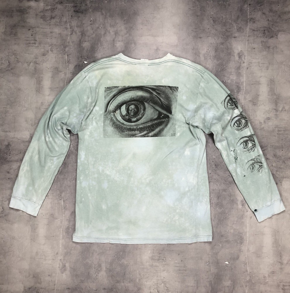 Supreme MC Escher Eye LS tee SS17